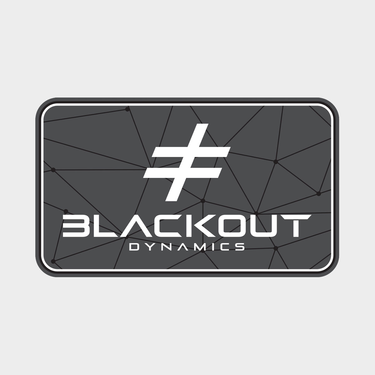 Blackout Dynamics PVC Patch